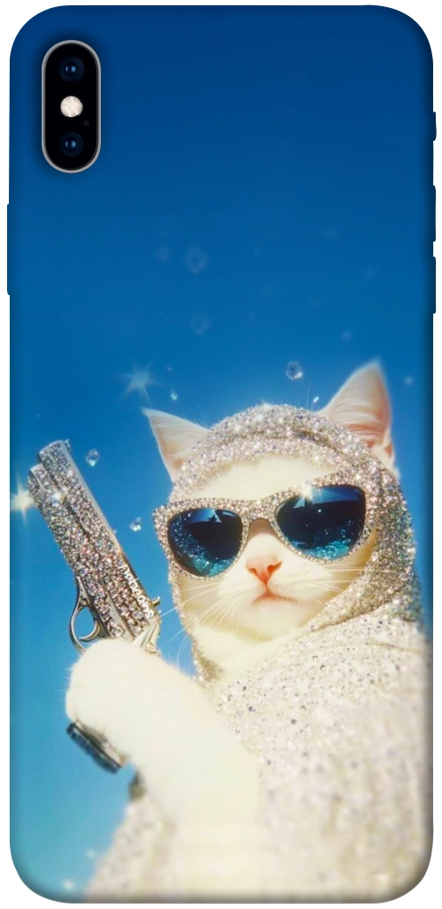 Чехол Diamond kitty для iPhone XS Max