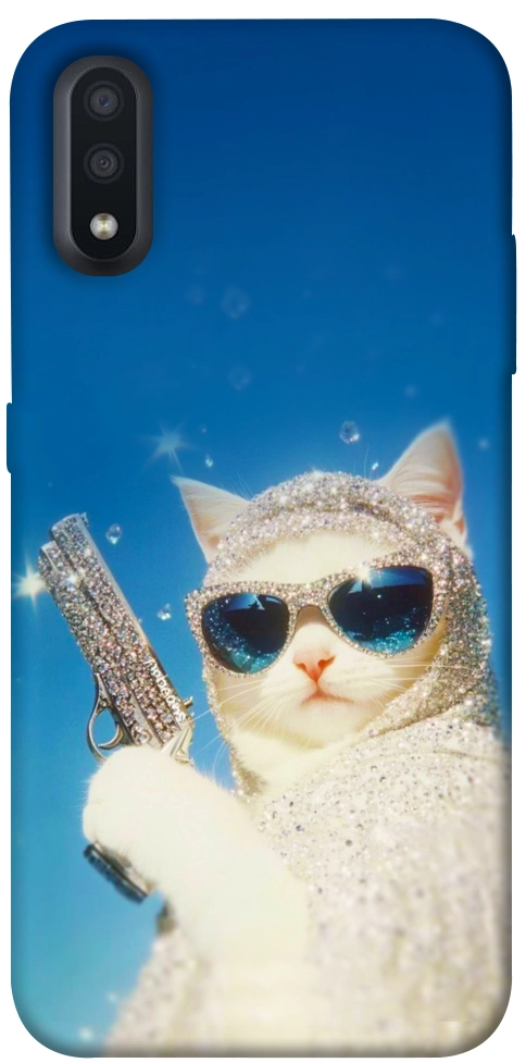 Чохол Diamond kitty для Galaxy A01