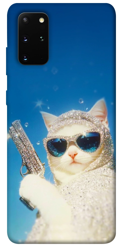 Чехол Diamond kitty для Galaxy S20 Plus (2020)