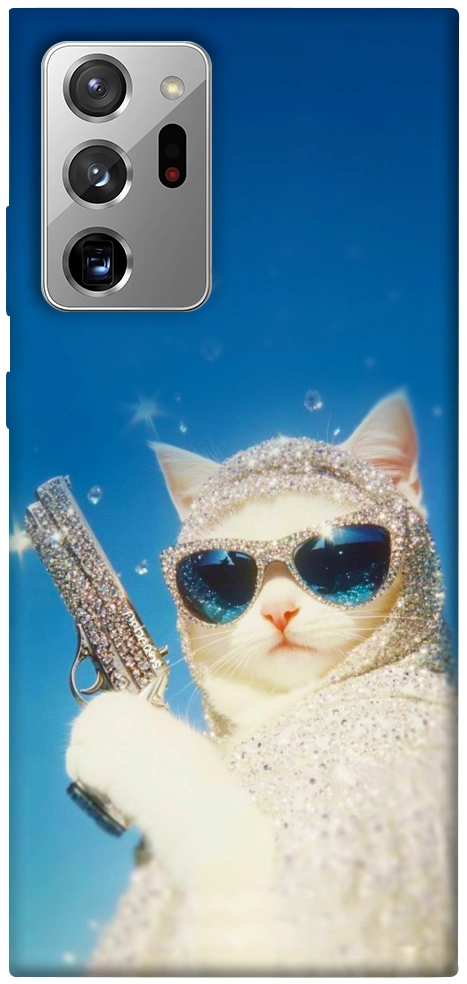 Чехол Diamond kitty для Galaxy Note 20 Ultra