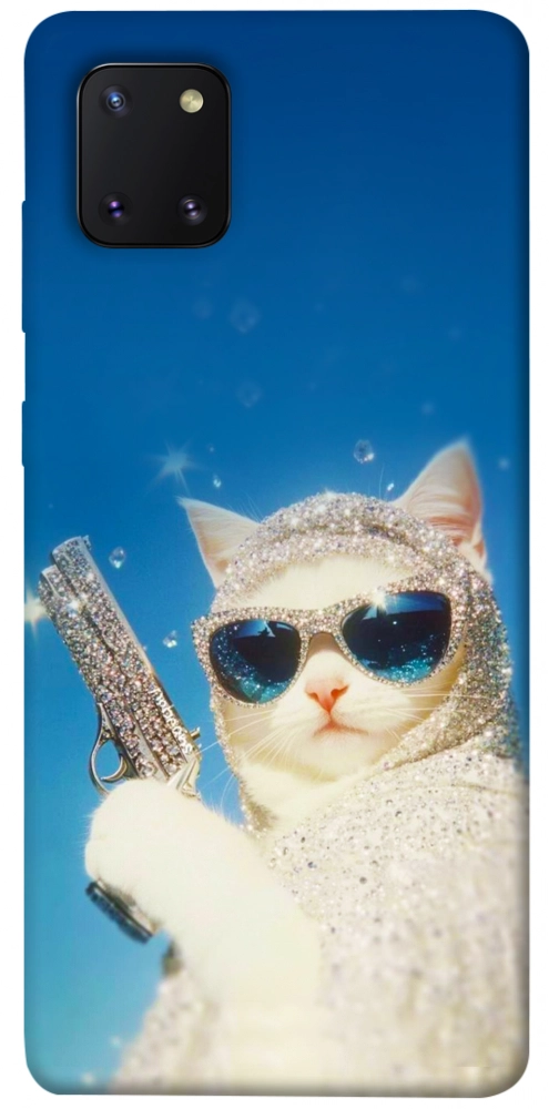 Чехол Diamond kitty для Galaxy Note 10 Lite (2020)