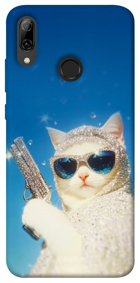 Чохол Diamond kitty для Huawei P Smart (2019)