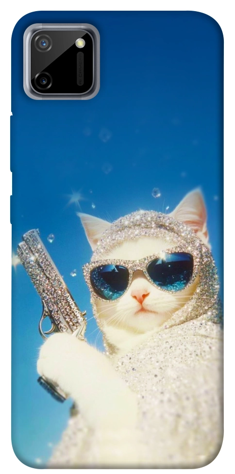 Чехол Diamond kitty для Realme C11
