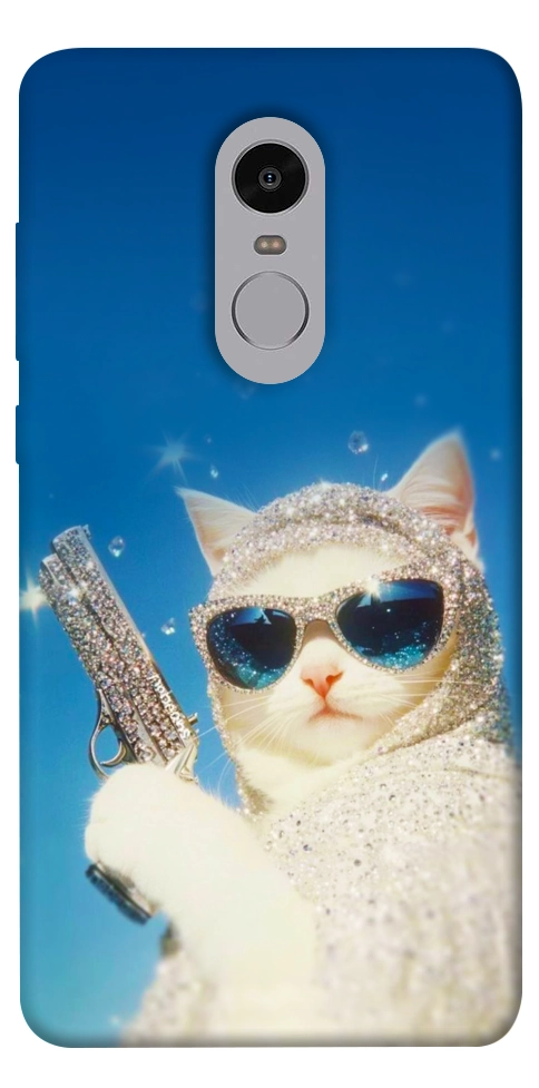 Чехол Diamond kitty для Xiaomi Redmi Note 4X