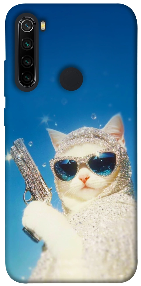 Чехол Diamond kitty для Xiaomi Redmi Note 8