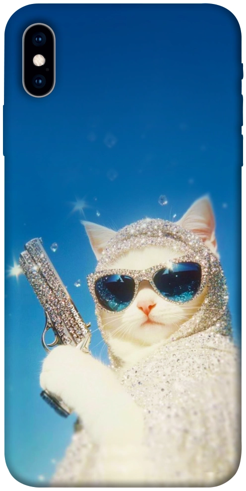 Чохол Diamond kitty для iPhone XS