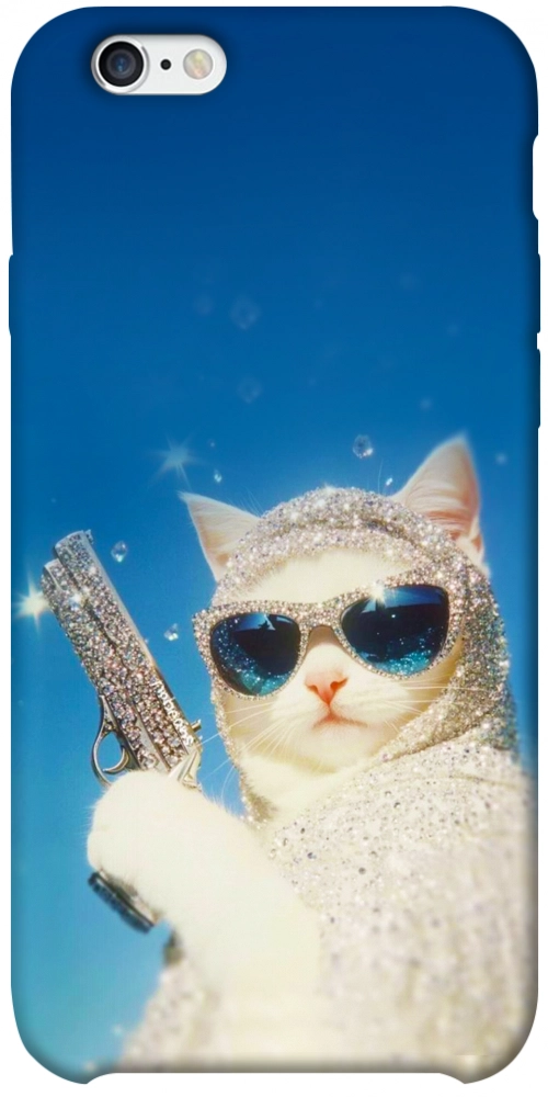 Чохол Diamond kitty для iPhone 6S Plus