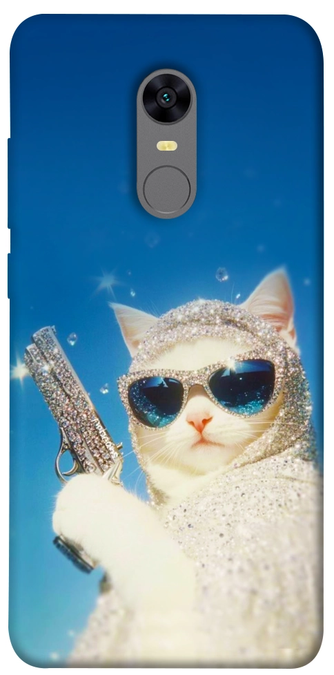 Чехол Diamond kitty для Xiaomi Redmi Note 5 (Single Camera)