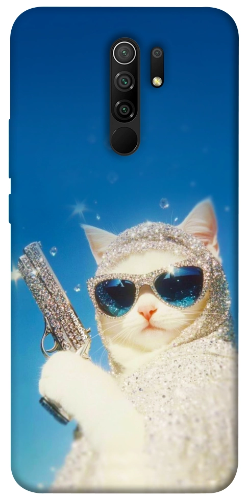 Чехол Diamond kitty для Xiaomi Redmi 9
