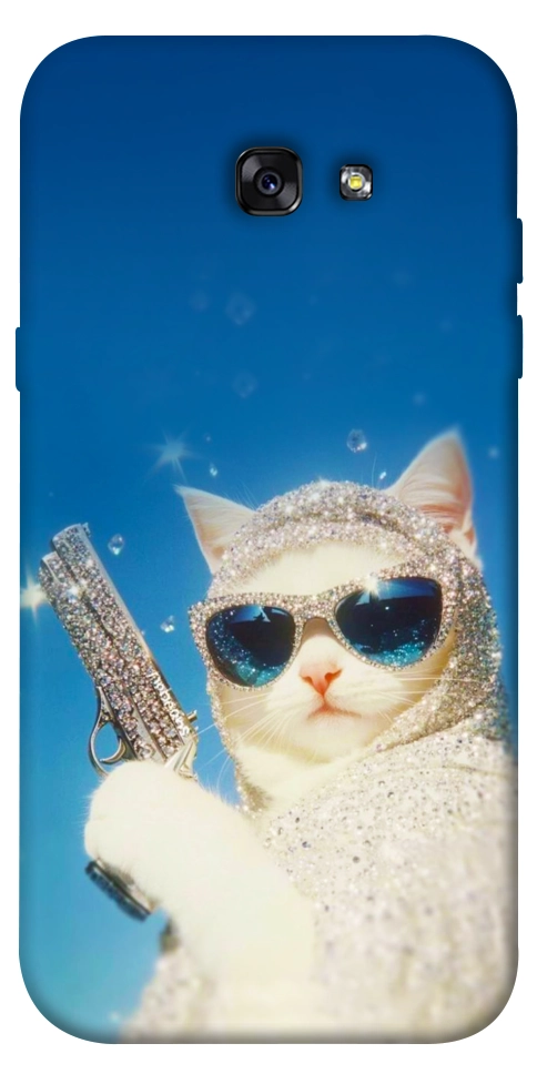 Чехол Diamond kitty для Galaxy A7 (2017)