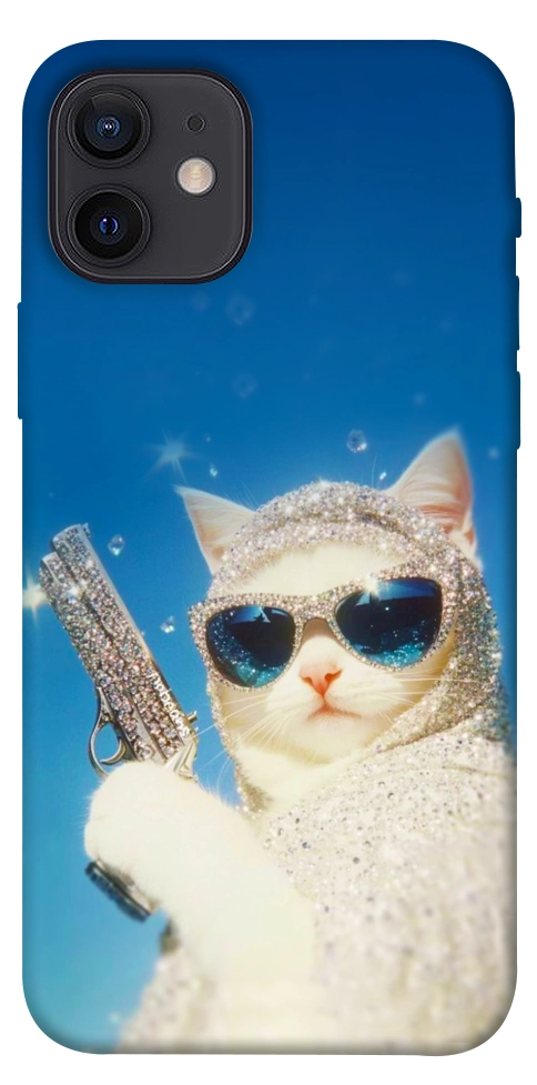 Чохол Diamond kitty для iPhone 12