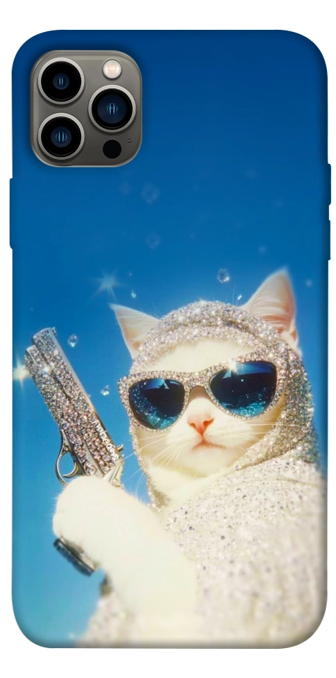 Чохол Diamond kitty для iPhone 12 Pro