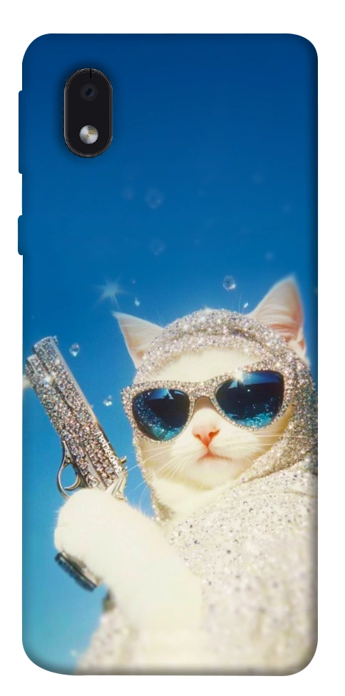 Чохол Diamond kitty для Galaxy M01 Core
