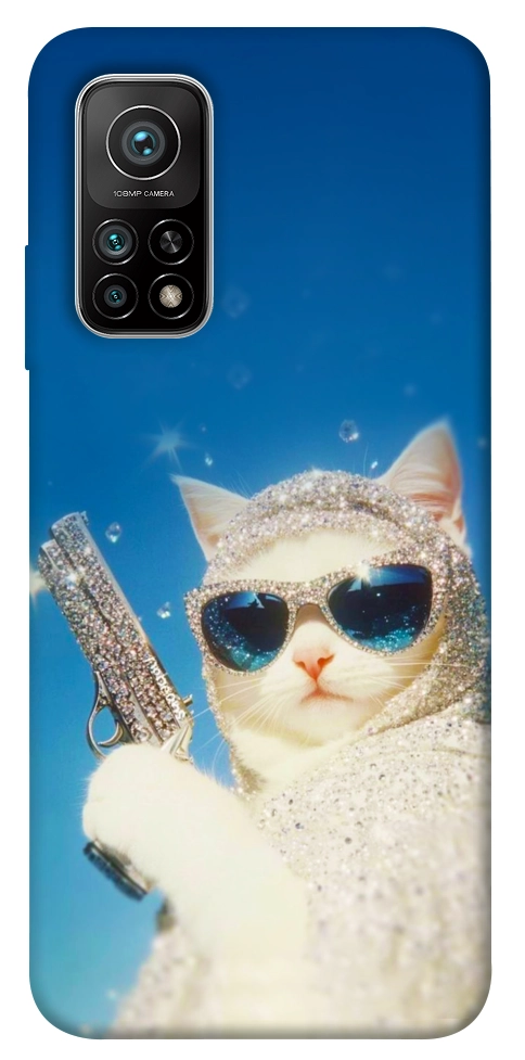 Чехол Diamond kitty для Xiaomi Mi 10T