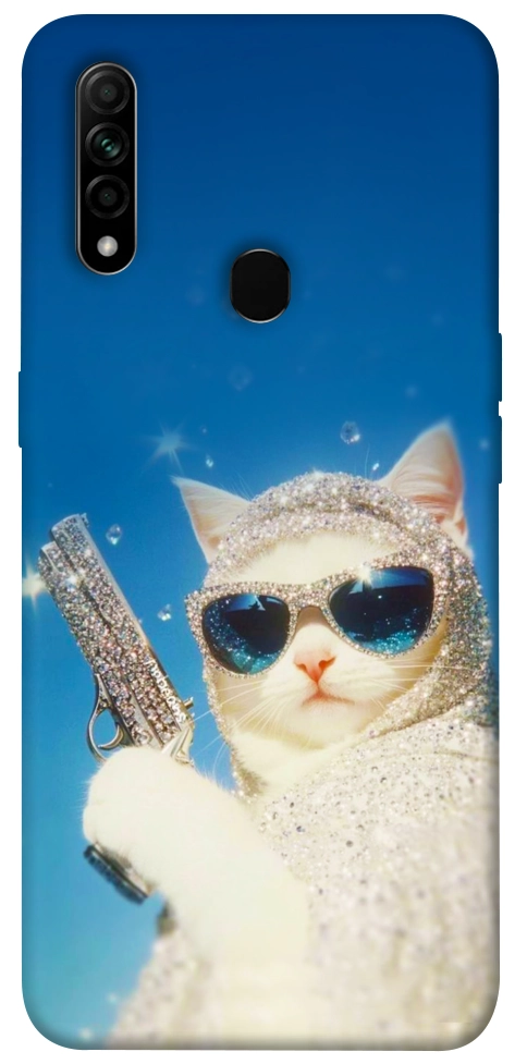 Чехол Diamond kitty для Oppo A31