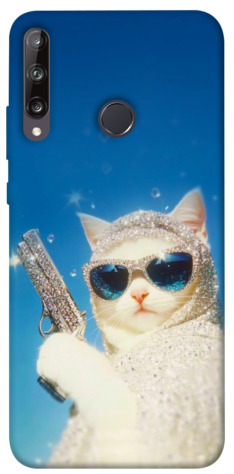 Чехол Diamond kitty для Y7p (2020)