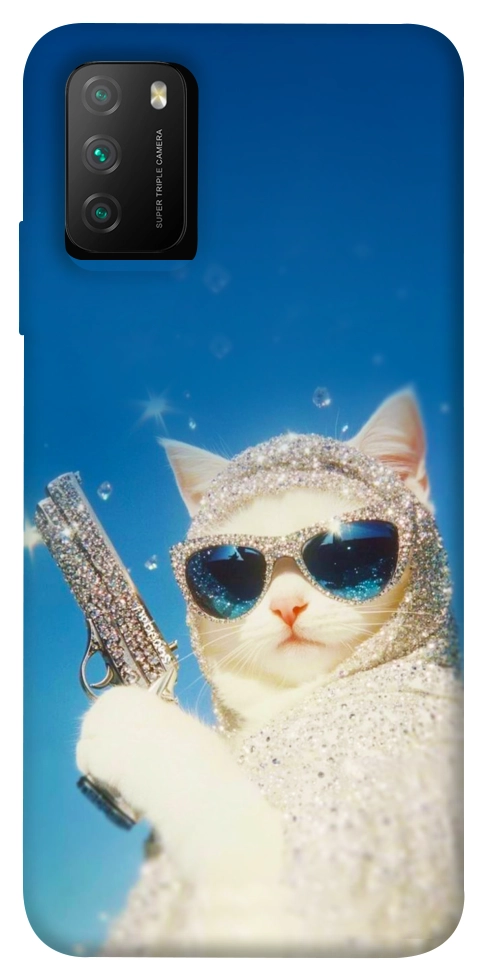 Чехол Diamond kitty для Xiaomi Poco M3