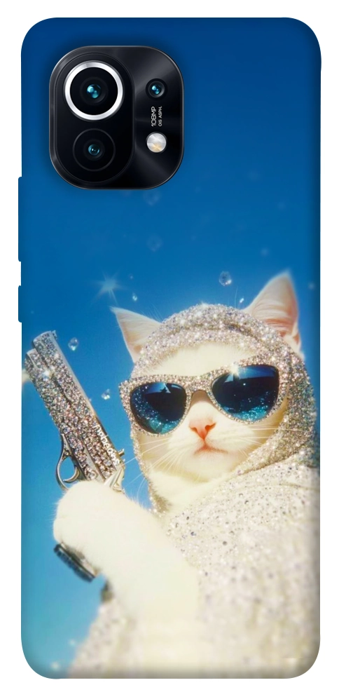 Чехол Diamond kitty для Xiaomi Mi 11
