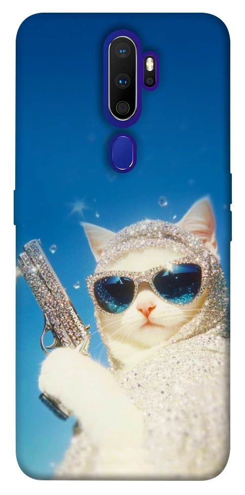 Чехол Diamond kitty для Oppo A9 (2020)