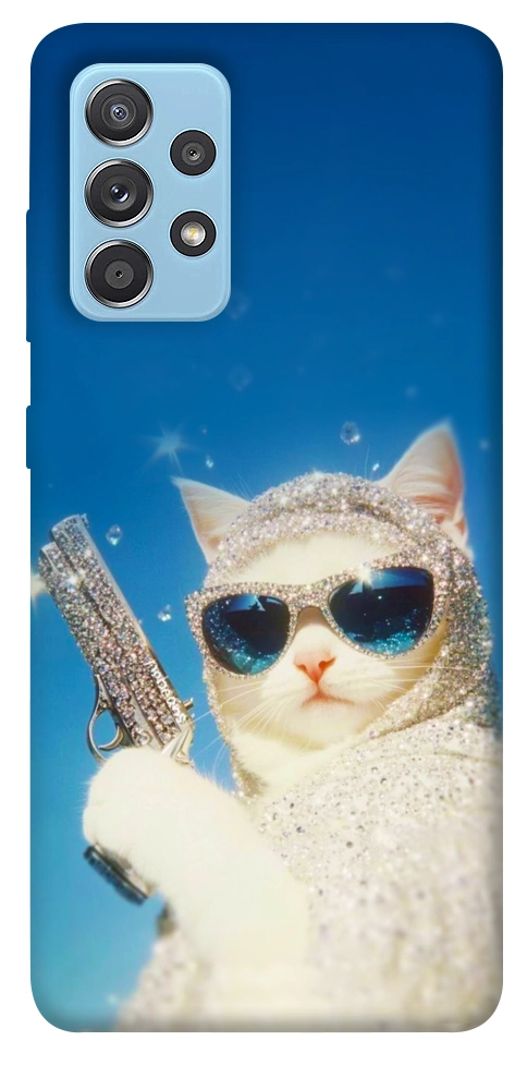 Чехол Diamond kitty для Galaxy A52