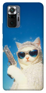 Чехол Diamond kitty для Xiaomi Redmi Note 10 Pro