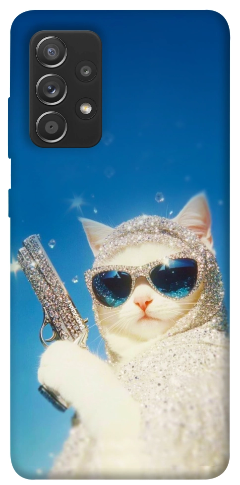 Чохол Diamond kitty для Galaxy A72 5G