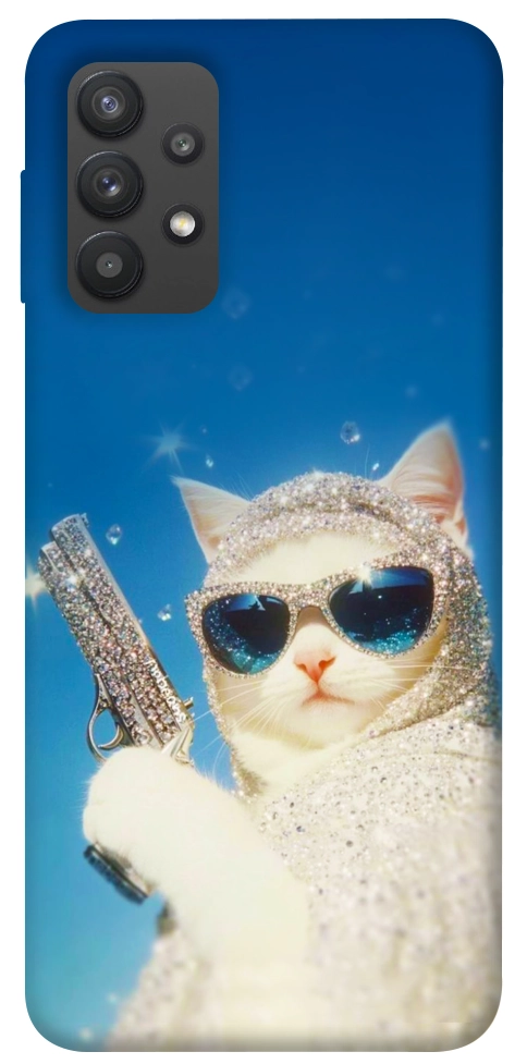 Чехол Diamond kitty для Galaxy A32 4G