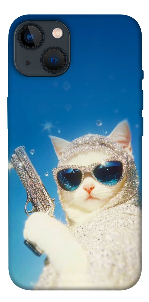Чехол Diamond kitty для iPhone 13