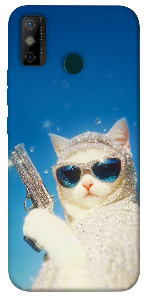 Чехол Diamond kitty для TECNO Spark 6 Go