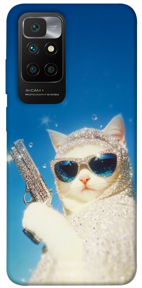 Чехол Diamond kitty для Xiaomi Redmi 10