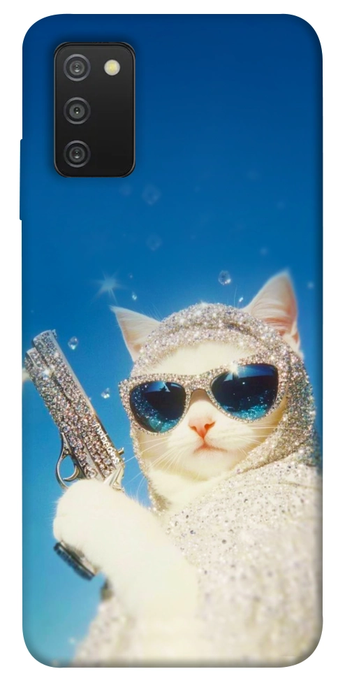 Чохол Diamond kitty для Galaxy A03s