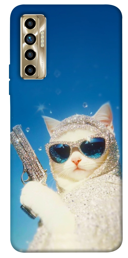 Чехол Diamond kitty для TECNO Camon 17P