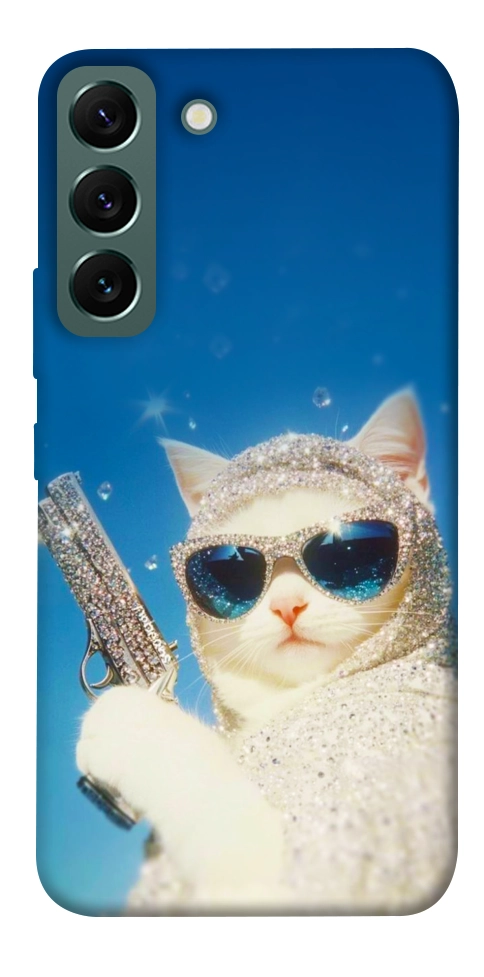 Чохол Diamond kitty для Galaxy S22