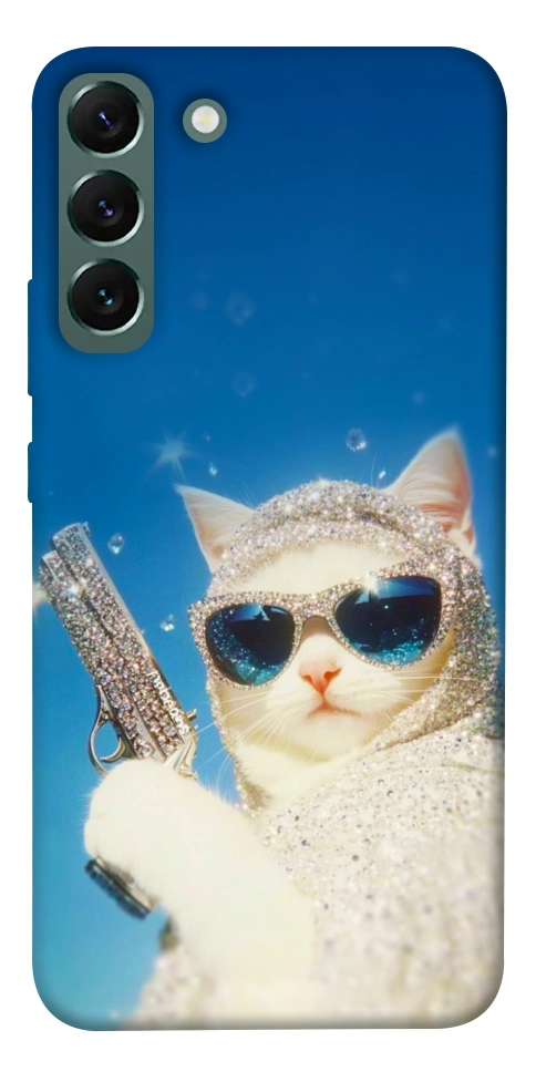 Чохол Diamond kitty для Galaxy S22+