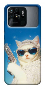 Чехол Diamond kitty для Xiaomi Redmi 10C