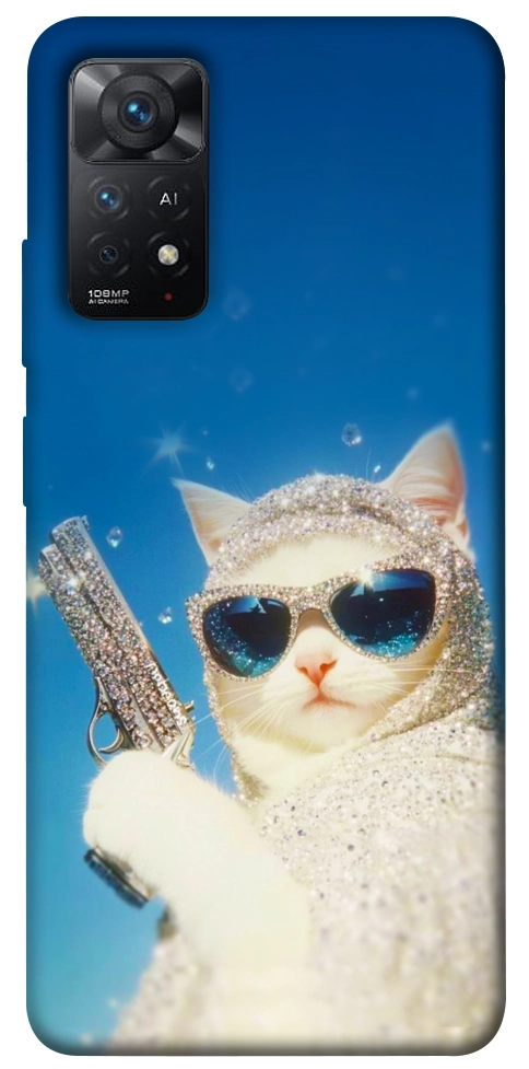 Чехол Diamond kitty для Xiaomi Redmi Note 11 Pro 5G