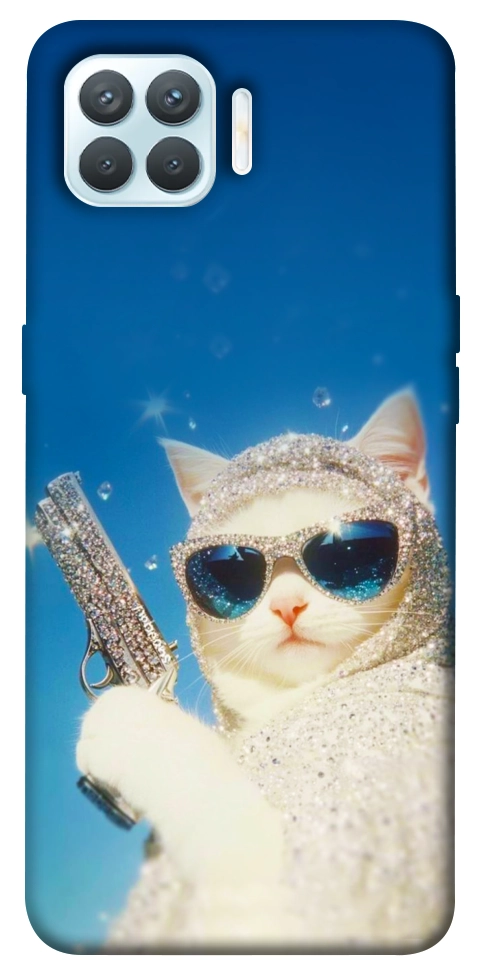 Чохол Diamond kitty для Oppo F17 Pro