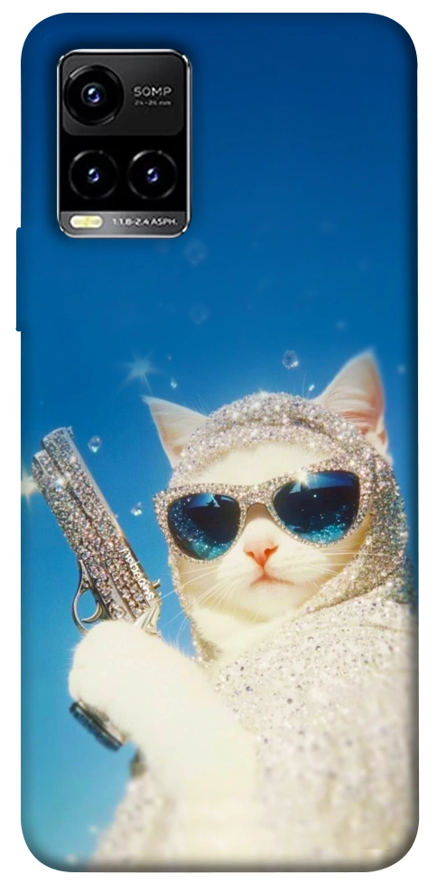 Чехол Diamond kitty для Vivo Y21