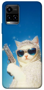 Чехол Diamond kitty для Vivo Y21