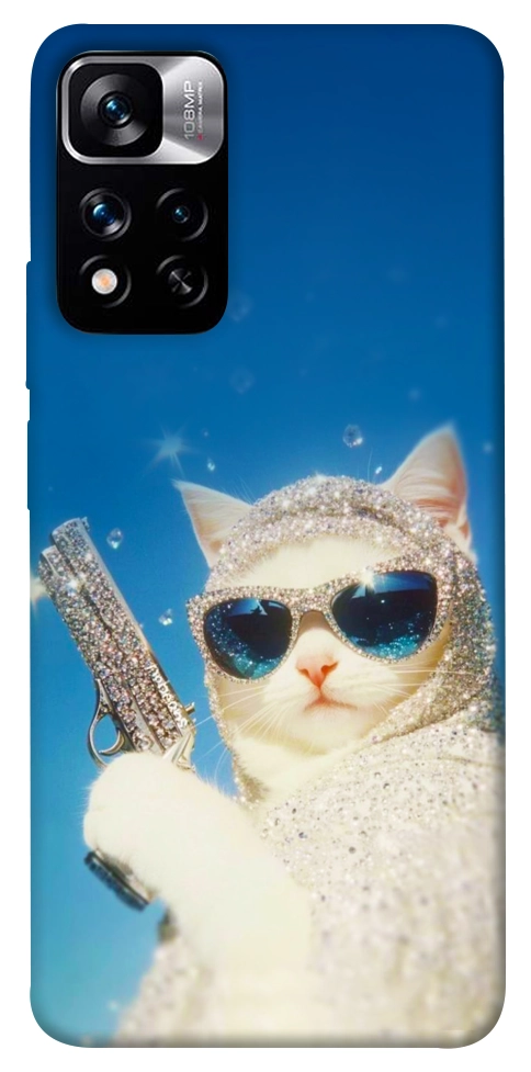 Чехол Diamond kitty для Xiaomi Redmi Note 11 5G