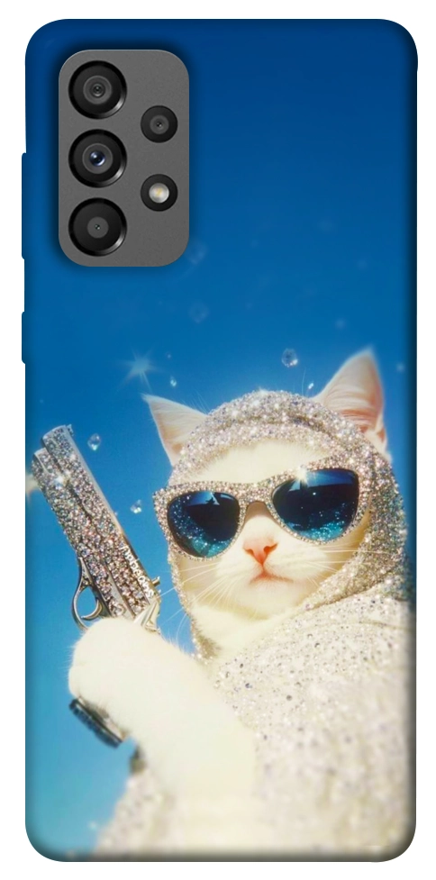 Чехол Diamond kitty для Galaxy A73 5G