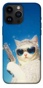 Чехол Diamond kitty для iPhone 14 Pro Max