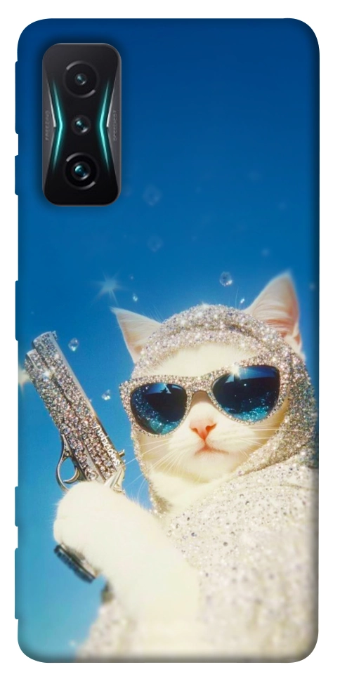 Чехол Diamond kitty для Xiaomi Redmi K50 Gaming