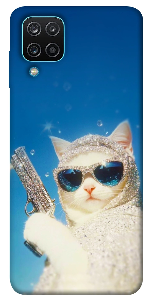 Чехол Diamond kitty для Galaxy M12