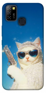 Чехол Diamond kitty для Infinix Hot 10 Lite