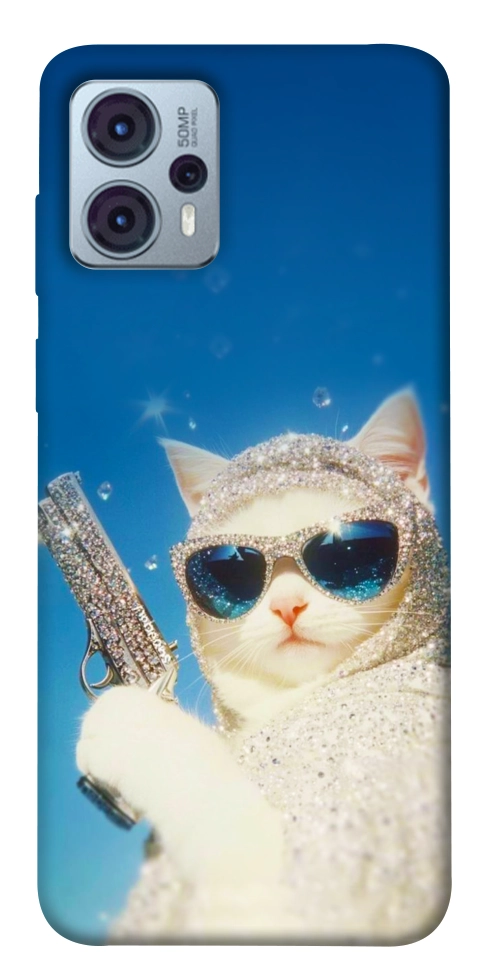 Чехол Diamond kitty для Motorola Moto G23