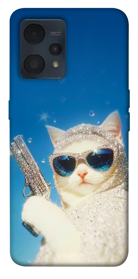 Чехол Diamond kitty для Realme 9 Pro+