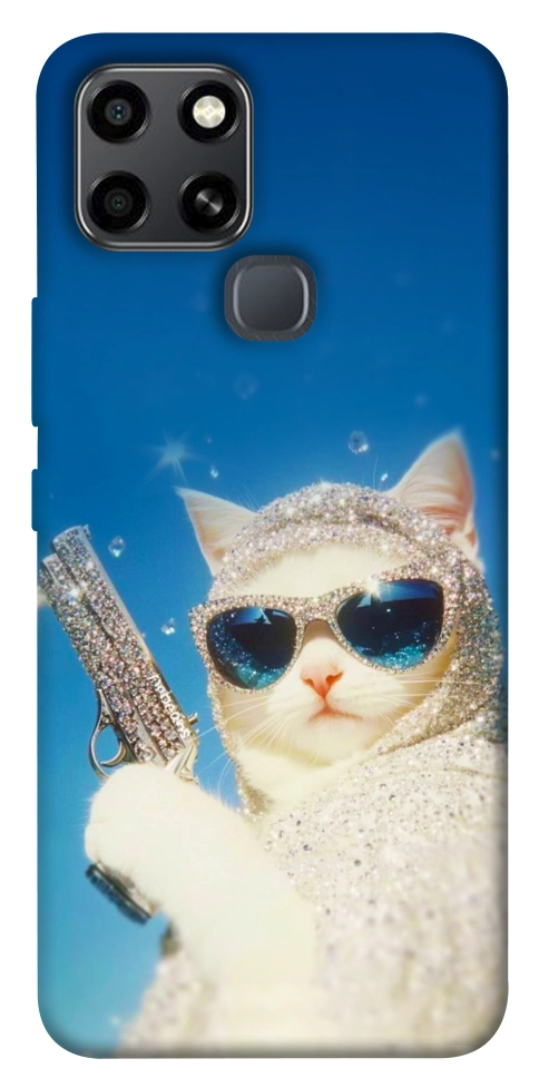 Чехол Diamond kitty для Infinix Smart 6