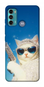 Чехол Diamond kitty для Motorola Moto G60