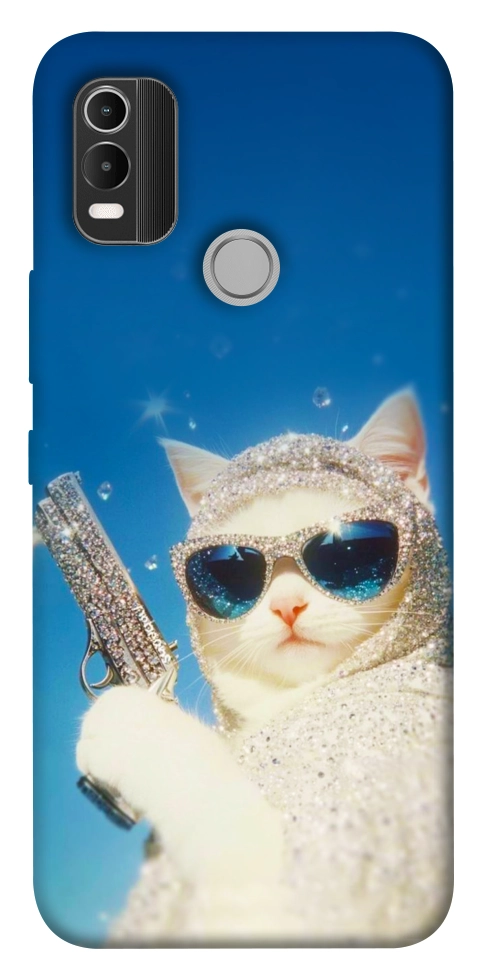 Чехол Diamond kitty для Nokia C21 Plus